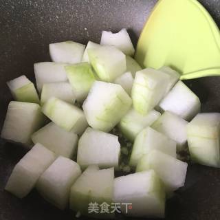 蚝油冬瓜的做法步骤：4