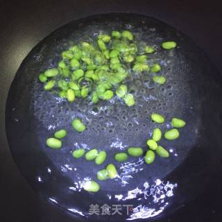 毛豆肉末蒸蛋的做法步骤：2