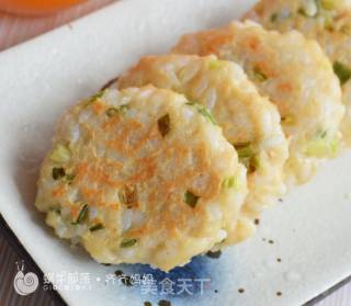 剩饭的春天——豆腐剩饭煎饼的做法步骤：4