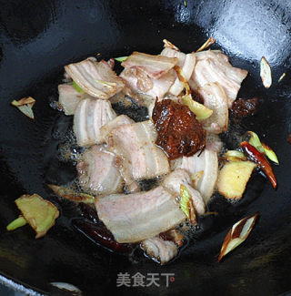 肉片炒菜花的做法步骤：6