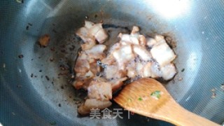 蒜苔回锅肉的做法步骤：6