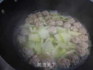 冬瓜丸子汤的做法步骤：13