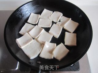 肉末千叶豆腐烧冬瓜的做法步骤：3