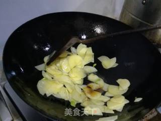 十分钟快手菜之青椒土豆片的做法步骤：5