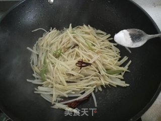 酸辣土豆丝的做法步骤：8