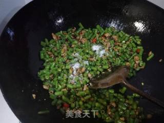 豆豉肉末炒豇豆的做法步骤：13