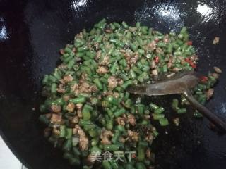 豆豉肉末炒豇豆的做法步骤：14