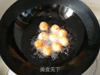 磷虾土豆丸子的做法步骤：7