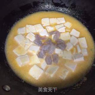 蛋黄豆腐的做法步骤：5