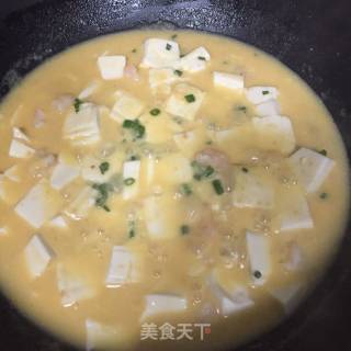 蛋黄豆腐的做法步骤：6