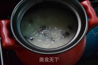 木耳鲜虾粥的做法步骤：6