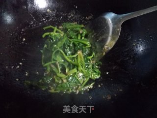 鱼香菠菜的做法步骤：7