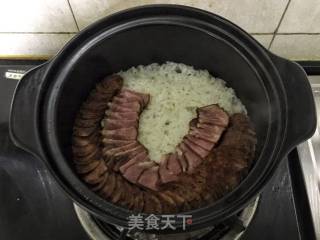 腊味煲仔饭的做法步骤：9