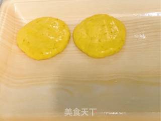 南瓜糯米芝士饼的做法步骤：16