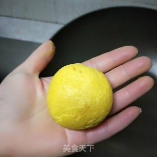 红豆沙南瓜饼的做法步骤：8