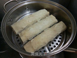 熏豆皮肉卷的做法步骤：10