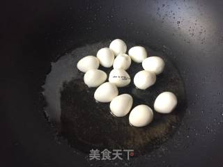 茄汁虎皮鹌鹑蛋烧西兰花的做法步骤：5