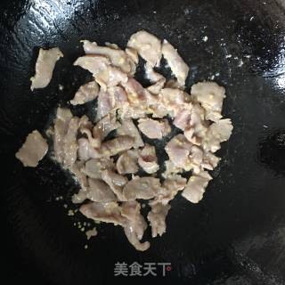 蘑菇炒肉片的做法步骤：7