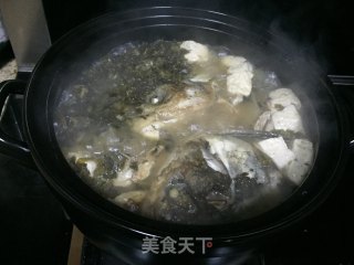 鱼头炖豆腐的做法步骤：13