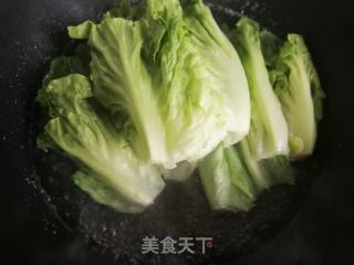 白灼生菜的做法步骤：4