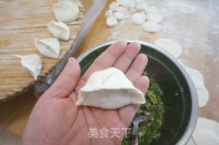 猪肉芹菜叶饺子的做法步骤：7