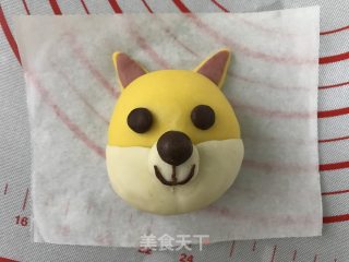 柴犬豆沙包的做法步骤：19