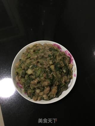 “腌”猪肉小白菜的做法步骤：12