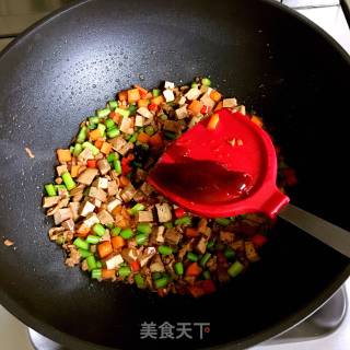 肉末炒三丁的做法步骤：9