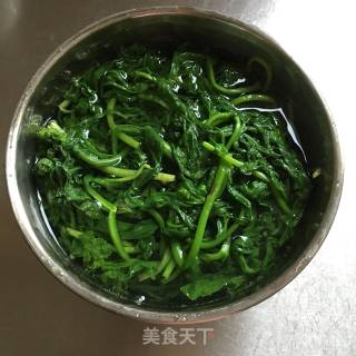 荠菜拌香干的做法步骤：4