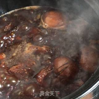 一锅香卤（卤肉、蛋、鲍鱼）的做法步骤：14