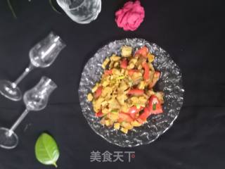 五花肉炒萝卜干的做法步骤：1