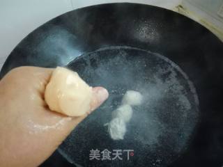 糖醋鸡肉丸的做法步骤：8