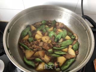 土豆炖豆角的做法步骤：7