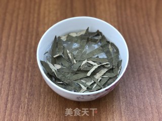 荷叶粳米粥的做法步骤：6