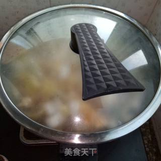 鸡汤娃娃菜炖豆腐的做法步骤：10