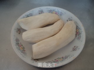 肉丝炒香菜杏鲍菇的做法步骤：4