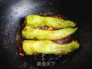 青椒酿肉的做法步骤：12