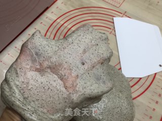 黑芝麻面包（中种）的做法步骤：5