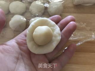 酥皮绿豆饼的做法步骤：16