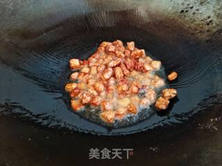 芹菜胡萝卜炒肉丁的做法步骤：10