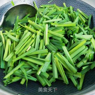 “ 家常菜 ”肉末韭菜的做法步骤：4