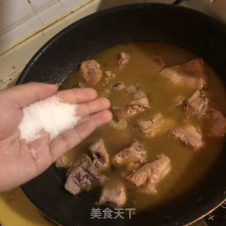 排骨炖豆角土豆的做法步骤：4