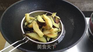 茄子炒肉丝的做法步骤：5