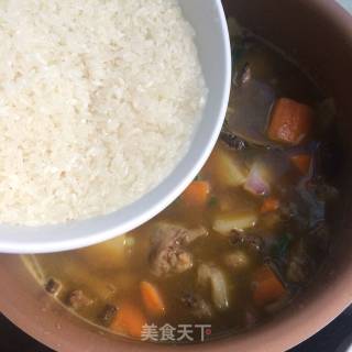 鸡腿焖饭的做法步骤：9