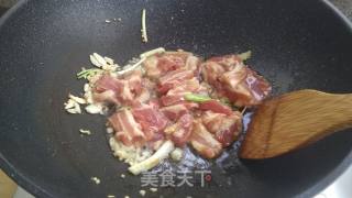 长豆角炒肉片的做法步骤：12