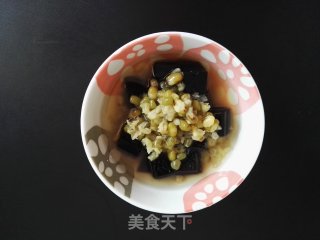 绿豆沙龟苓膏的做法步骤：7