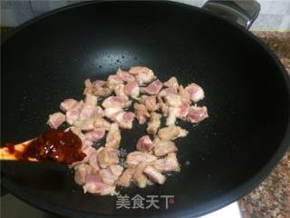 扁豆烧肉的做法步骤：6