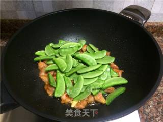 扁豆烧肉的做法步骤：8