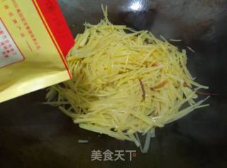 香辣土豆丝的做法步骤：12