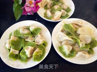 香菇胡萝卜肉馅饺子的做法步骤：8